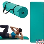 Cushioned Yoga Mat Non-slip Floor Fitness Pilates Workout Easy Clean Transport. Fixed Price $37.17.