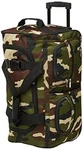 Rockland Rolling Duffel Bag, Camouflage, 22-inch. Fixed Price $60.89.
