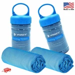 Yqxcc Cooling Towel 2 Pack 47"x12" Ice Cool For Neck Soft Breathable Micro. Fixed Price $32.99.