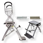 Malibu Pilates Pro Folding Chair Bench With Handles Dvd Lot Fitness Workout Nos. Fixed Price $374.48.