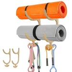 Awagas Wooden Yoga Mat Holder Wall Mount. Fixed Price $57.91.