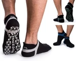 Muezna Men's Non-slip Yoga Socks, 9-11, Black+grey/black+navy/black+d.green. Fixed Price $29.13.