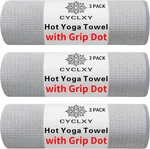 3 Pack Yoga Mat Towels With Grip Dot, Hot Towel Non Slip. Fixed Price $39.50.