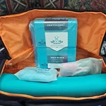 Heathyoga Yoga Kit Set: Block, Knee Pad, Mat, Strap, Bag, Non-slip, Eva Foam. Fixed Price $17.99.