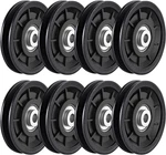 8pcs 3.5" Nylon Bearing Pulley Wheel Replacement For Gym Equipment Part Cable Ma. Fixed Price $53.86.