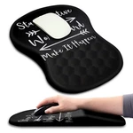 Kuosgm Mouse Pad Wrist Support, Ergonomic With Massage Dot, Comfortabl. Fixed Price $39.39.