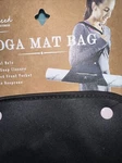 Oak And Reed Neoprene Yoga Mat Bag*fits Most Mats,*zippered*double Snap*black*. Fixed Price $10.00.