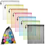 Oruola 7pcs Large Mesh Bag,mesh Bags For Toys Large,18 X 12 Inch Drawstring Net. Fixed Price $11.26.
