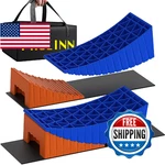 Paulinn Rv Camper Levelers 2-pack Heavy Duty 35,000 Lbs Curved Leveling Blocks. Fixed Price $43.34.