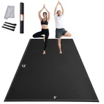 Vevor Exercise Mat Non Slip Yoga Gym Fitness Pilate Workout (12x6ft). Fixed Price $134.99.