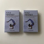 2pcs Yogi Mindset 50 Card Deck Daily Positive Mantras Affirmations Yoga Meditate. Fixed Price $9.88.