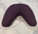 Hugger Mugger V-shaped Meditation Cushion Purple Made In Usa. Fixed Price $75.00.