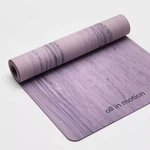 All In Motion Rubber Yoga Mat 5mm Violet Pattern Low Tack Grip - Scratch & Dent. Fixed Price $41.94.