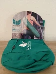 Natural Fitness Warrior Yoga Mat Bag Pilates Gym Tote Green Lightweight 6" X 27". Fixed Price $19.99.