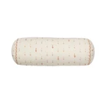 Threshold Geo Print Peach & Cream Color Bolster Accent Pillow 18" Long 7" Deep. Fixed Price $15.00.