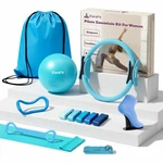 Elarafit Home Pilates Ring And Ball Set For Women With 5 Resistance Bands 13 .... Fixed Price $55.50.