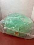 Felizmax Round Velvet Meditation Pillow, D=13", H=5.5", Light Green. Fixed Price $32.98.
