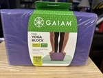 New Gaiam Foam Yoga Block Lightweight Non-slip 9" X 6" 4" Y0199. Fixed Price $16.00.
