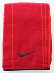 Nike Striped Jacquard Towel Large 60x120cm Gym Red/challenge Red/midnight Navy. Fixed Price $14.95.