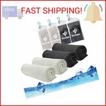 Cooling Towel,vofler 4 Pack Cool Towels Microfiber Chilly Ice Cold Head Band Ban. Fixed Price $10.69.