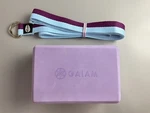 Gaiam Yoga Block And Teceum Strap 8 Ft. Fixed Price $18.85.