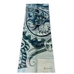 Gaiam Foldable Yoga Mat Super Compact Lightweight Icy Paisley Great Condition. Fixed Price $16.10.