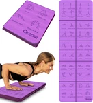 Foldable Thick Yoga Mat With Instructional Poses - Non-slip 8mm Thicken Exercise. Fixed Price $42.99.