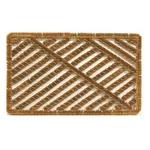 Sports Licensing Solutions 58788 Brown Coir Wire Brush Coco Mat 30 L X 18 W In.. Fixed Price $32.74.
