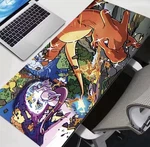 Mewtwo Charizard V Star Crown Zenith Art Pokemon Playmat Desk Pad Mousepad 24. Fixed Price $25.00.