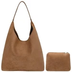 Suede Hobo Bags For Women Trendy Shoulder Bag Slouchy Tote Handbag Sued.... Fixed Price $40.05.