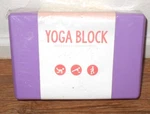 Vivitar Non-slip Purple Yoga Block. Fixed Price $8.50.