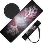 Yoga Mat With Strap Non-slip 6mm Thick, Premium Suede & Tpe Tree-of-life Root Ch. Fixed Price $89.99.