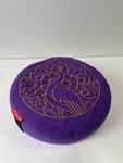 Peace Yoga Meditation Buckwheat Bolster Pillow - 13" Purple Gently Used. Fixed Price $50.00.