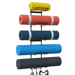 Yoga Mat Holder Wall Mount, Rack Organizer, Storage Foam Roller And Block,. Fixed Price $37.46.