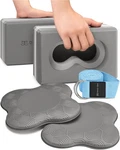 Deep-zen Yoga Blocks Wrist Support; 2 Pack With Knee Pads And. Fixed Price $61.57.