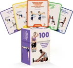 Stretching Cards 100 Illustrated Flexibility And Mobility Flash Designed. Fixed Price $57.77.