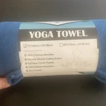 Heathyoga Yoga Mat Towel, Non-slip, Silicone Grip, 72 X26 , W/free Spray Bottle. Fixed Price $18.00.