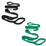 Abiarst Stretching Strap Yoga Straps For Physical 2-pack (black+green). Fixed Price $16.20.
