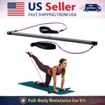 Restore Pilates Bar Reformer Kit W/resistance Bands & Foot Straps Total Body. Fixed Price $40.99.