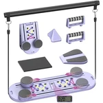 Rossemia Pilates Board Portable Reformer Equipment With Timer - Purple. Fixed Price $98.30.