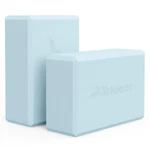 Trideer Yoga Block, Soft Non-slip Surface Premium Foam Light Blue-2 Pack. Fixed Price $24.05.