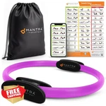 Mantra Sports Pilates Ring Magic Circle Fitness Thigh Master. Fixed Price $34.99.