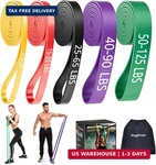 Augknot Resistance Bands For Working Out: 5-levels Exercise Set - Pull Up. Fixed Price $67.63.