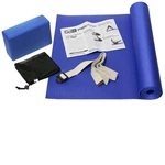 Gofit Yoga Mat Zen 5 Pc Set 68"x24" Mat, Foam Block, Strap, Bag, Wall Chart. Fixed Price $20.00.