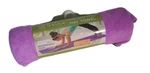 Gaiam Dual Grip Yoga Mat Towel Full Size 26x62" New Purple (50). Fixed Price $17.95.