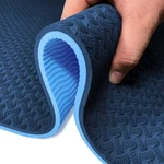 Yoga Mat 1/3 Inch Qmkgec Exercise Mats 8mm Tpe Non-slip Extra Thick Blue. Fixed Price $60.99.