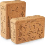Cork Yoga Blocks 2 Pack Poses Teaching Blocks, Suitable For Begi. Fixed Price $63.99.