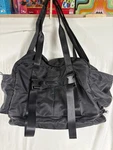 Blogilates Ultimate Gym Bag Black Nylon Yoga Mat Holder Shoe Compartment Travel. Fixed Price $28.00.