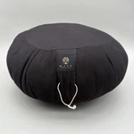 Maya Lumbini Meditation Cushion Pillow 16 Round Black Zafu Yoga Seat. Fixed Price $39.99.