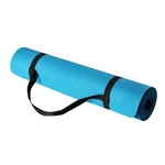 Amazon Basics 1/4 Inch Thick Tpe Exercise Yoga Mat With Carrying Strap Aqua. Fixed Price $44.00.